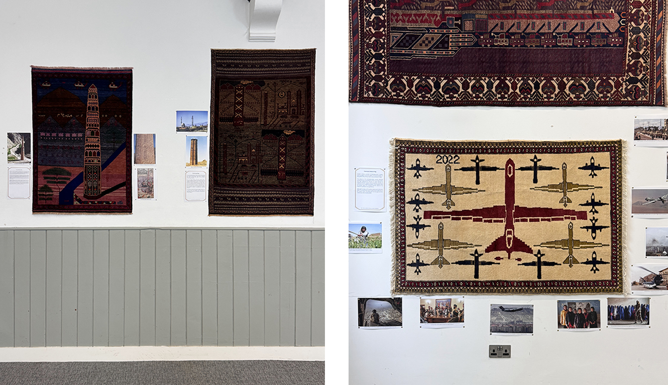 Afghan war rugs Exhibition, Trinity collage Dublin, University of Dublin