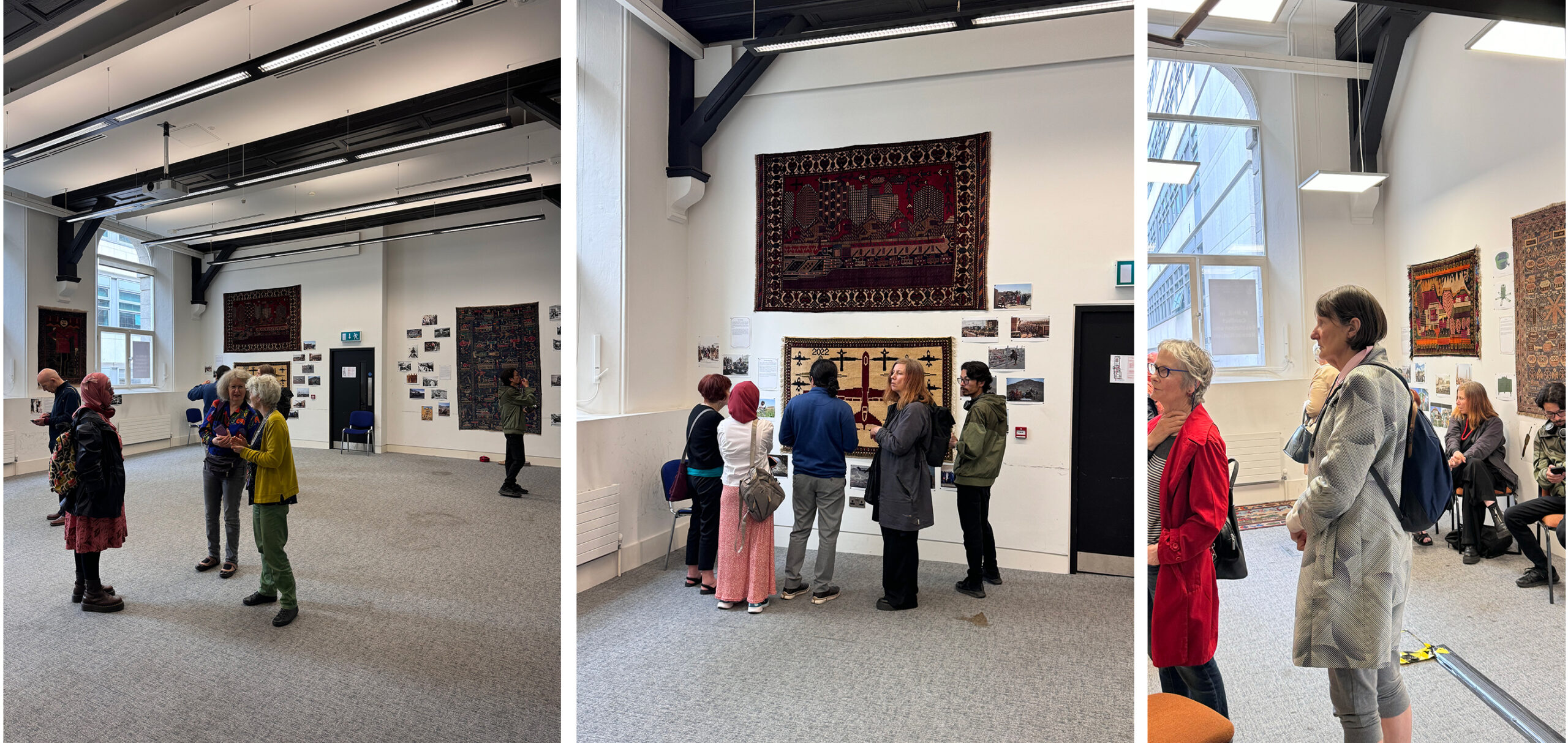 Afghan war rugs Exhibition, Trinity collage Dublin, University of Dublin