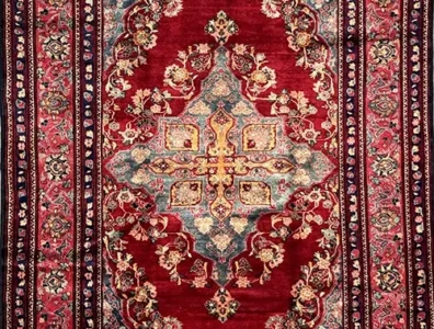 shiny wool Hight quality handmade persian rug
